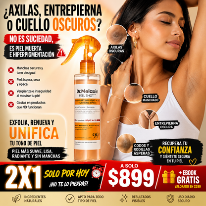 💣 ¿AXILAS Y ENTREPIERNA OSCURAS? 😩 | RECUPERA TU CONFIANZA ✨ | 2X1 SOLO POR HOY A $899 🔥 + EBOOK GRATIS 🎁