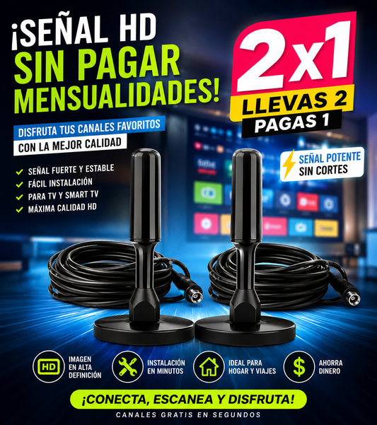 😩 ¿SIGUES PAGANDO CABLE CUANDO PUEDES VER TODO GRATIS? EL REGALO PERFECTO PARA TU FAMILIA | RECIBE 2 POR SOLO $1099 Y LLEVATE OTRO GRATIS + EBOOK GRATIS 🎁💥