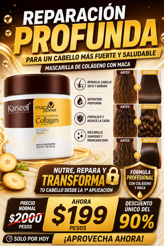 🔥Adiós al Cabello Seco y Sin Vida🔥
