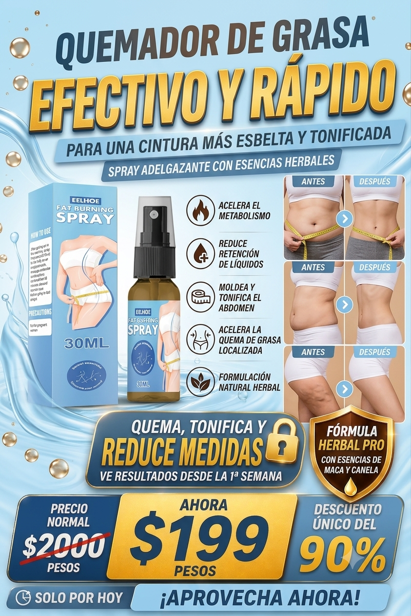Spray adelgazante