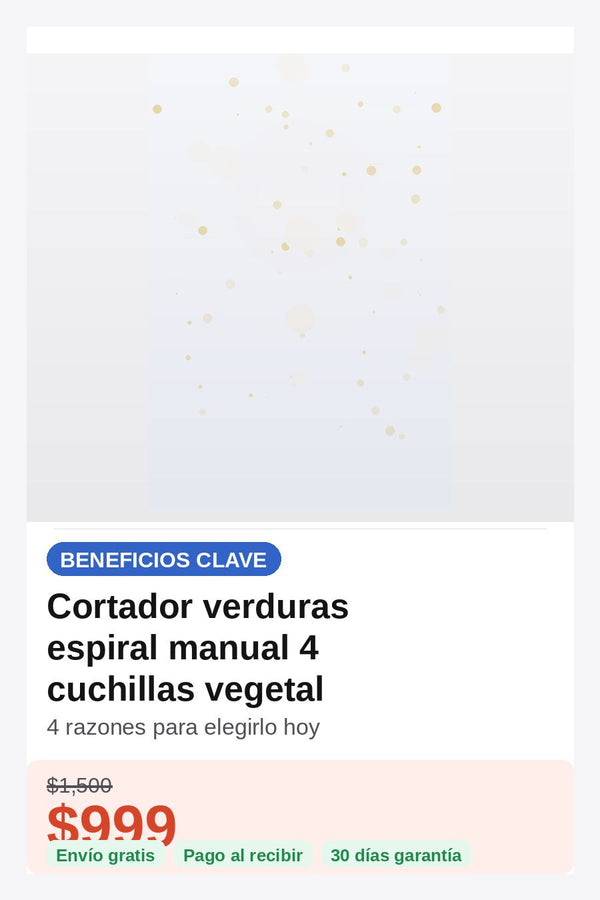 Cortador verduras espiral manual 4 cuchillas vegetales zoodles — beneficios