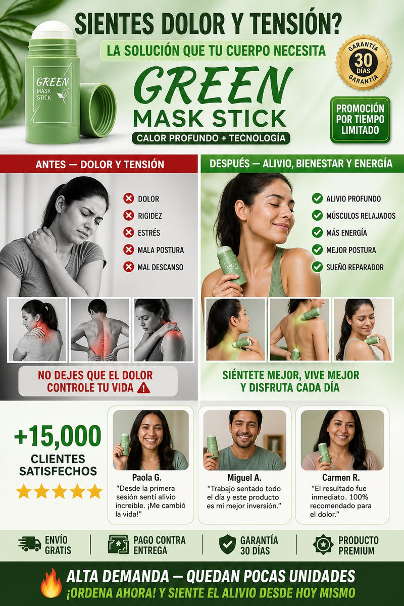Mascarilla te verde - imagen 4