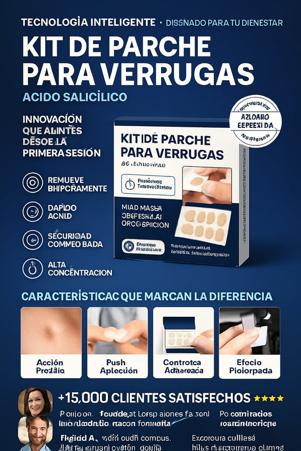 Tecnología del kit de parche para verrugas