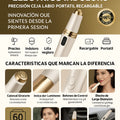 Depilador facial eléctrico indoloro precisión ceja labio portátil recargable mujer - imagen 5