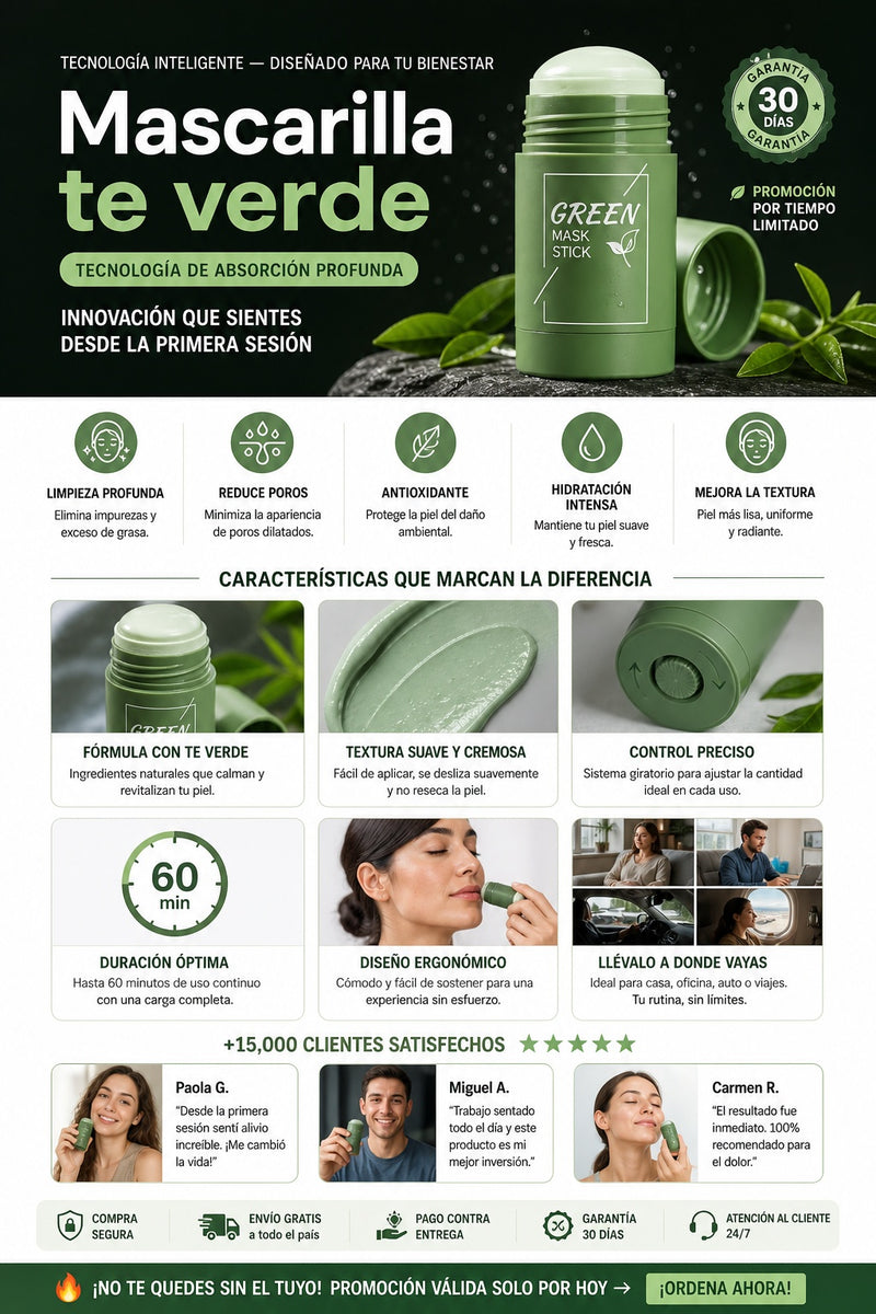 Mascarilla te verde - imagen 5