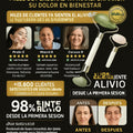 Rodillo jade facial masajeador doble cabezal cuarzo rosa lifting natural - imagen 6