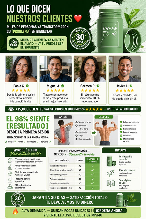 Mascarilla te verde - imagen 6