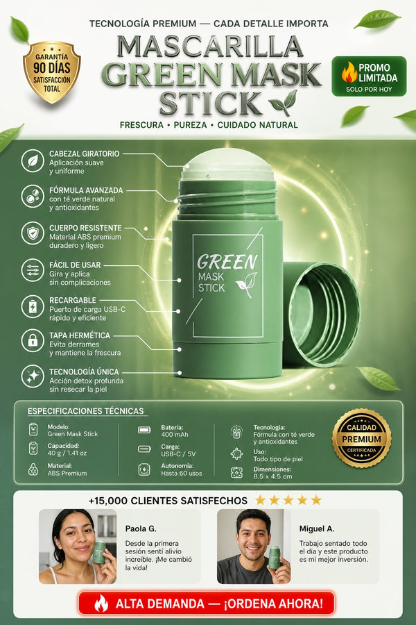 Mascarilla te verde - imagen 7